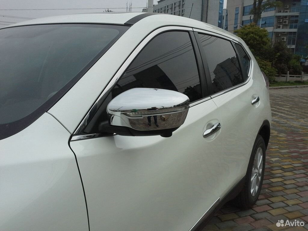 Накладки на зеркала заднего вида Nissan X-Trail (2