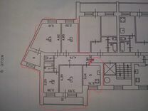 4-к квартира, 83.5 м², 6/9 эт.