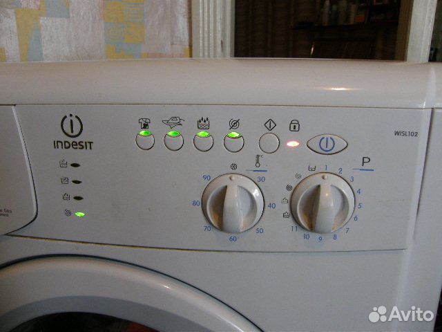Ремонт стиральной машины индезит мигают все лампочки