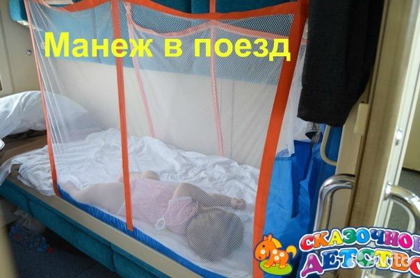Манеж для ребенка в поезде Манеж для ребенка в поезде