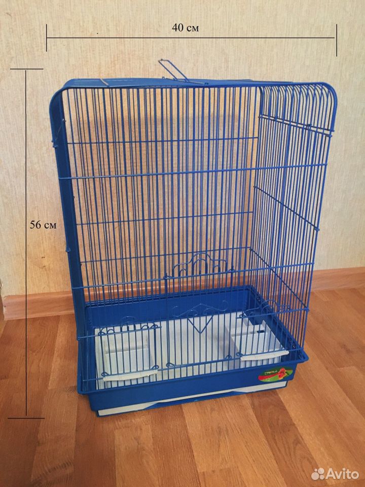 Клетка для птиц (средняя) купить на Зозу.ру - фотография № 1