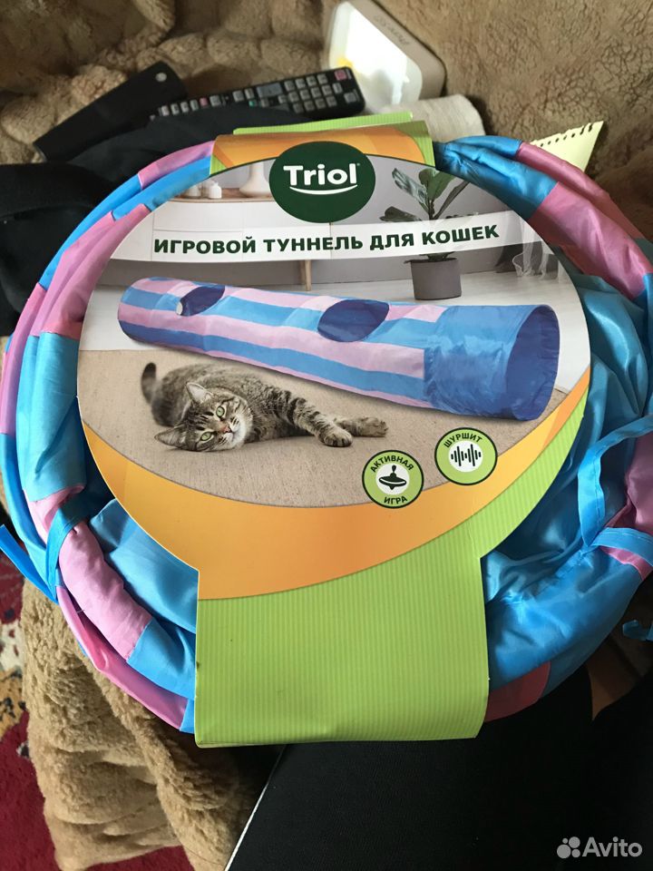 Игровой тоннель для кошек "Triol" купить на Зозу.ру - фотография № 1