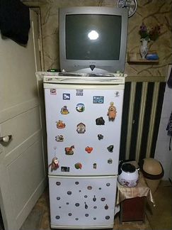 Холодильник+телевизор