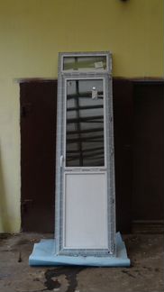 Дверь пластиковая балконная в250 ш69