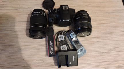 Фотоаппарат Canon EOS 1300D+Объектив EF-S 18-135mm