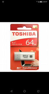 Toshiba флеш-накопитель USB 3,0 64 гб