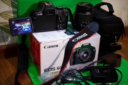 Фотоаппарат Canon 600d зеркалка Камера