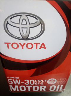 Продам масло Toyota 5w30