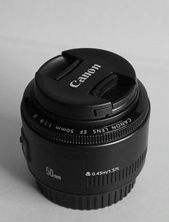 Объектив Canon 50mm.1.8 ii