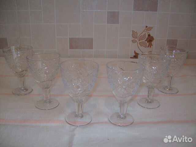Рюмки хрусталь