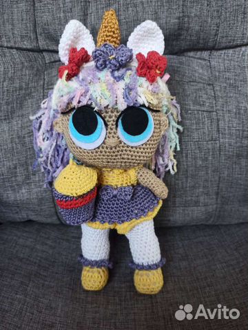 Вязанная кукла