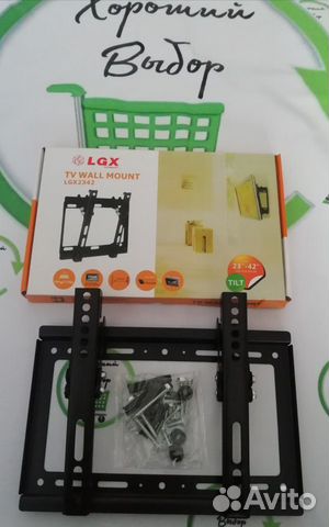 Кронштейн для телевизора наклонный 22-42