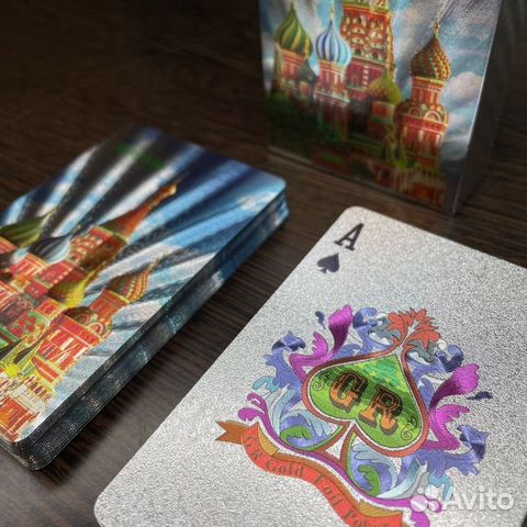 Игральные карты Russia Синии