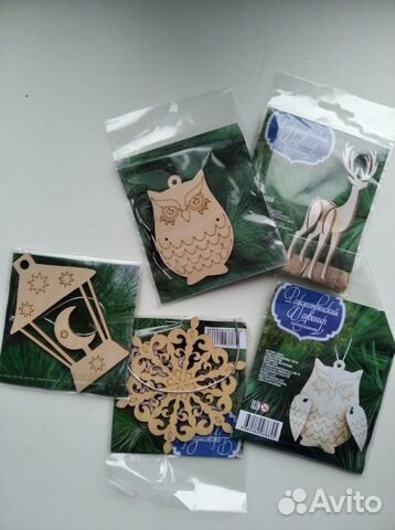 Деревянные игрушки-заготовки (сувениры)