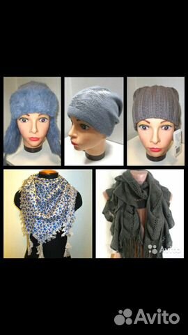 Головные/шейные уборы новые