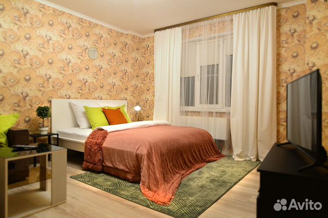 

1-к. квартира, 49 м², 2 кровати