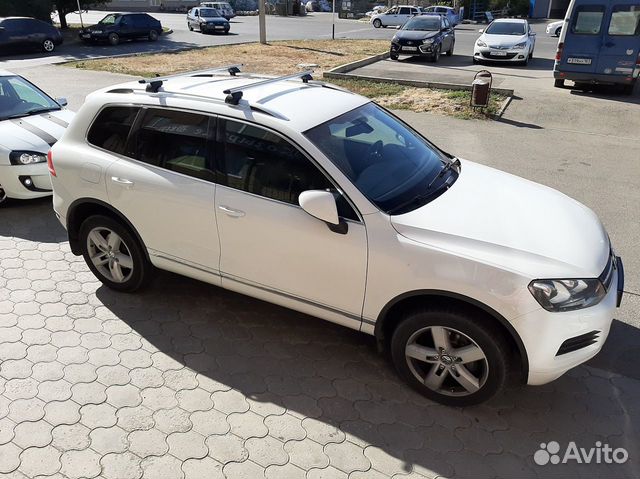 Багажник на крышу Volkswagen Touareg, аэро