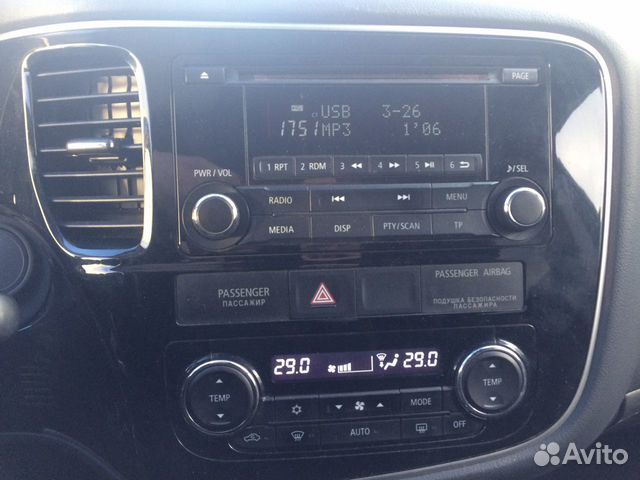 Магнитола mitsubishi outlander 3