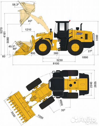 Фронтальный погрузчик Lonking CDM856 TIIR 2, 2022