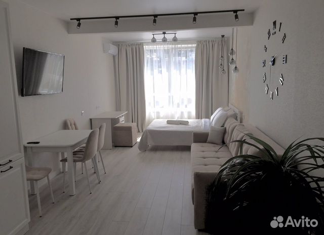 

Квартира-студия, 40 м², 2 кровати
