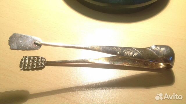 Щипцы для сахара. Серебро. 84 проба