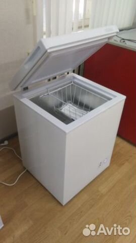 Морозильный ларь с глухой крышкой бирюса кх 155