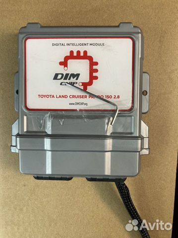 Блок увеличерия мощности двигателя на Toyota Land