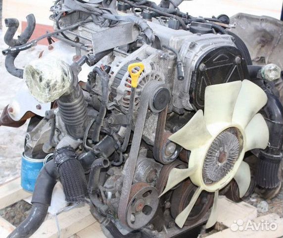 Двигатель в сборе D4CB 145 л.с KIA Sorento Двигатель в сборе D4CB 145 л.с KIA Sorento