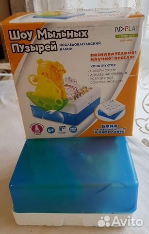 Исследовательский набор собери схему. Мыльные пузы