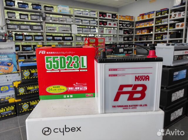 Аккумулятор 60Ah Furukawa Super Nova 55D23L Япония