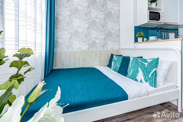 

Квартира-студия, 19 м², 2 кровати