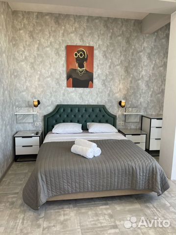 

1-к. квартира, 45 м², 2 кровати
