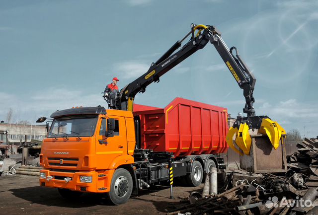 КамАЗ 65115-3094-48 с КМУ, 2022