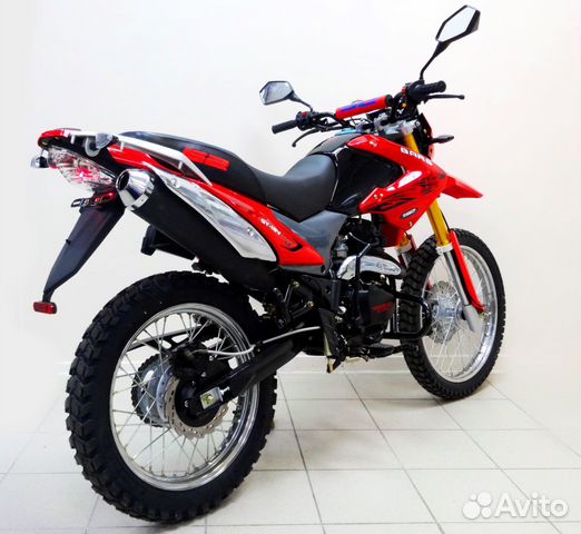 Кроссовый мотоцикл Bars 270 cc red, нов. приборка