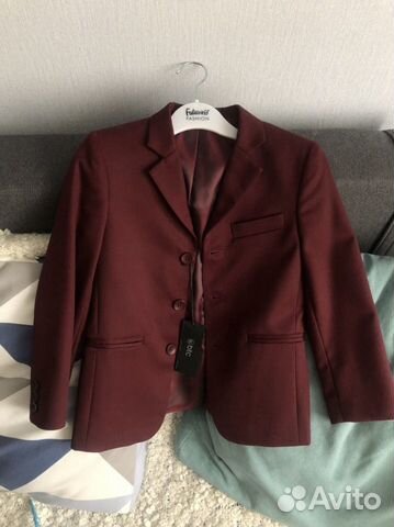 Малиновый пиджак, 122-134, прокат