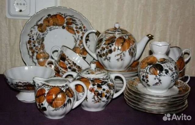 Сервиз чайный лфз Золотая осень