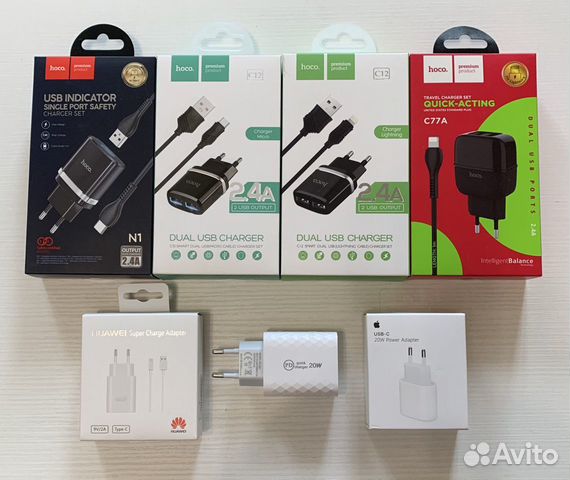 Зарядное устройство, адаптер на iPhone, android