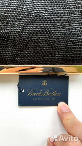 Брендовая сумка-клатч Brooks Brothers