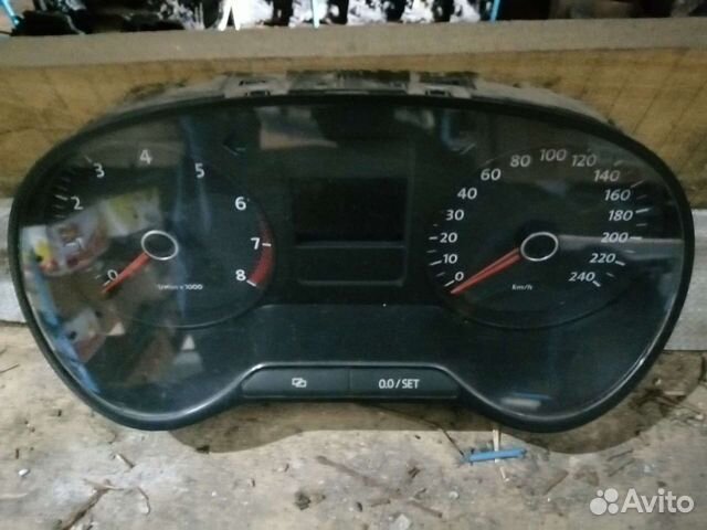 Панель приборов Volkswagen Polo, 1.6, МКПП, АКПП