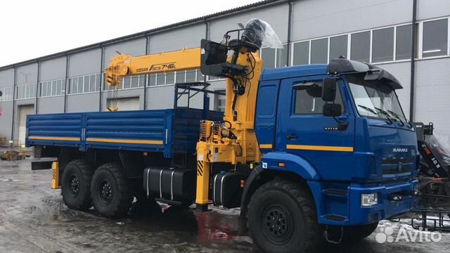 КамАЗ 43118-3090-50 с КМУ, 2023