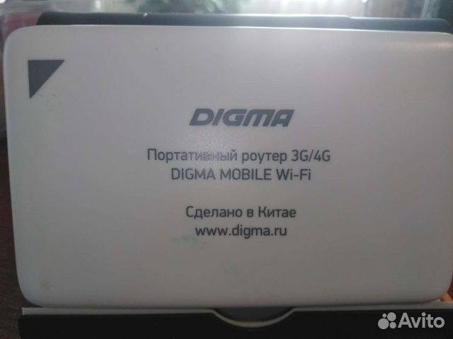 Портативный роутер Digma 3G/4G