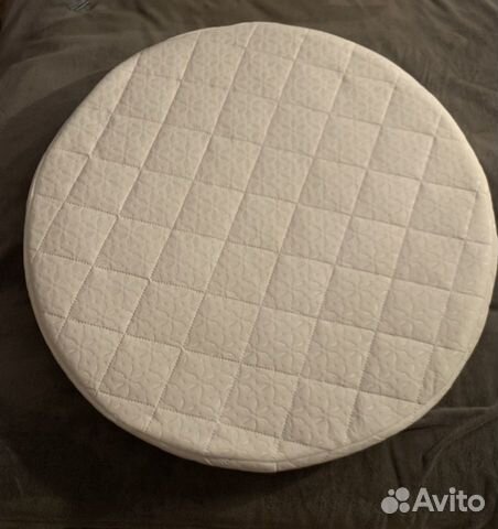 Матрас детский круглый 75*75*10