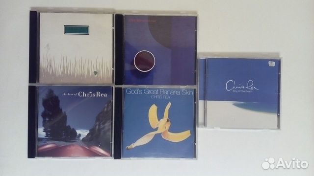 CD Chris Rea 1985/1992/1993/1994/2000 Germany EW