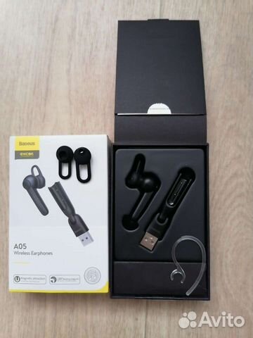 Беспроводные bluetooth наушники Baseus A05