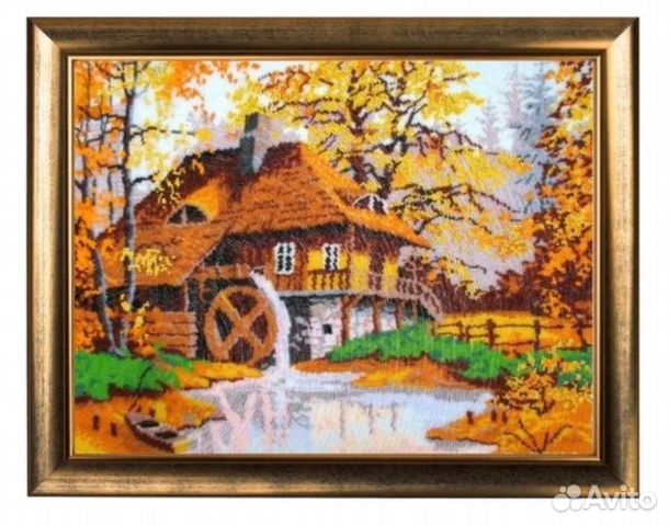 Набор новый для вышивания бисером 