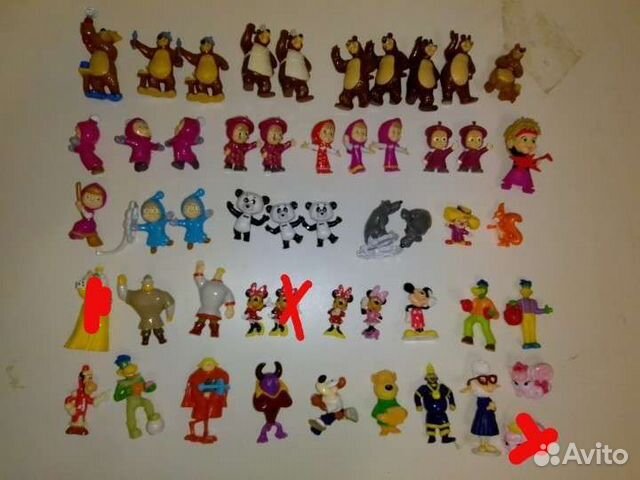 Фигурки киндер