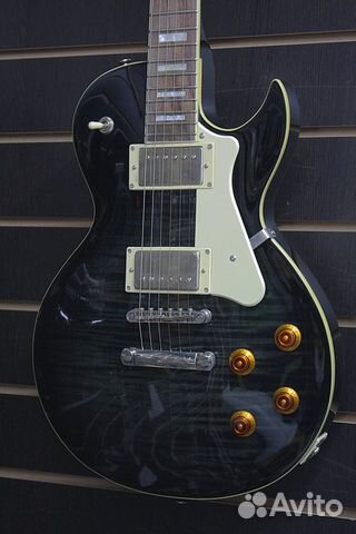 Электрогитара Cort CR250 TBK цвет Trans black