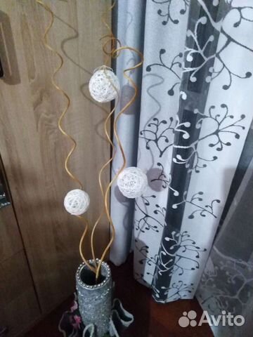 Декоративные веточки и шарики