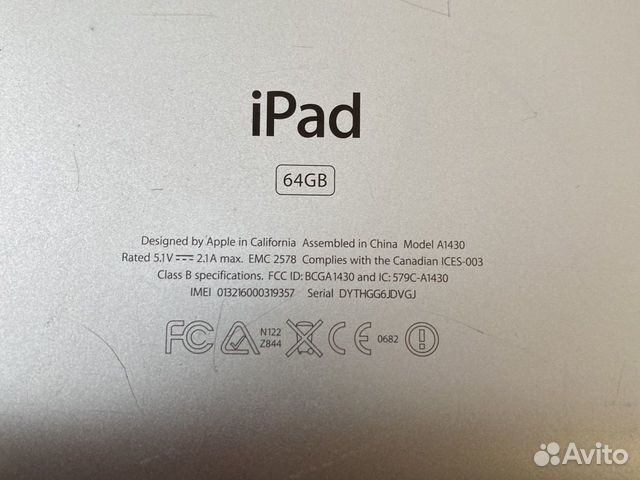 Планшет apple iPad 3