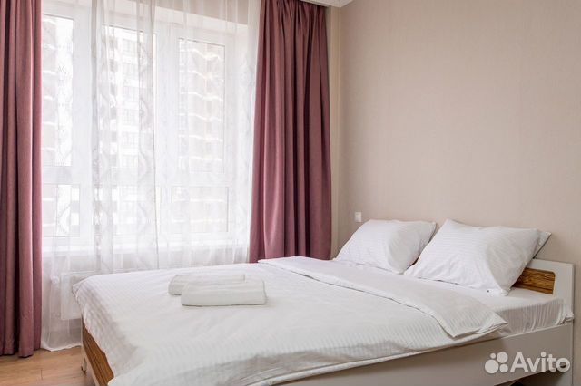 

1-к. квартира, 43 м², 2 кровати